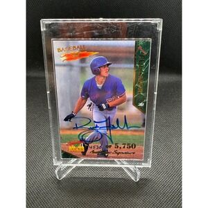 1995 Signature Rookies Brad Fullmer Montreal Expos Auto /5750 Baseball Card